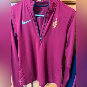 3/4 Zip Cleveland Cavalier Women’s Pullover, Size Small, Excellent Condition
